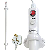 Elixir Gardens TH03 - Calentador de tubo con control de temperatura integrado (100 cm-135 W)